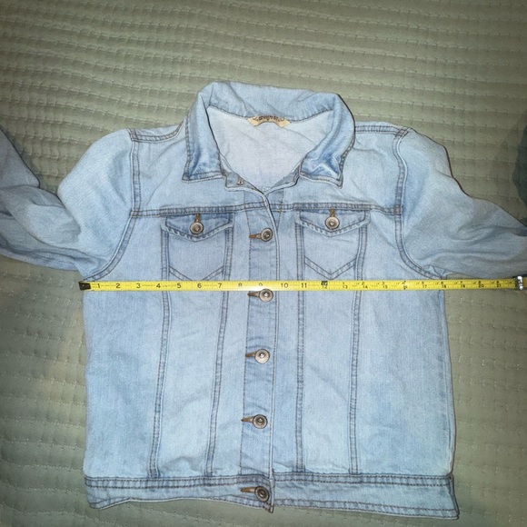 Highway Jeans Jacket Women’s Med Blue Cotton Blend Short Coastal Cowgirl.  GUC - Picture 9 of 9